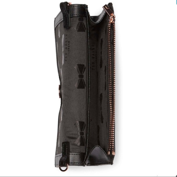 Ted Baker Steff faux pearl stud leather wallet - Picture 6 of 8